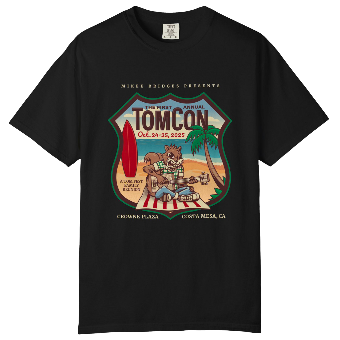TOMCON Official Tee (Black)