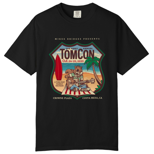 TOMCON Official Tee (Black)