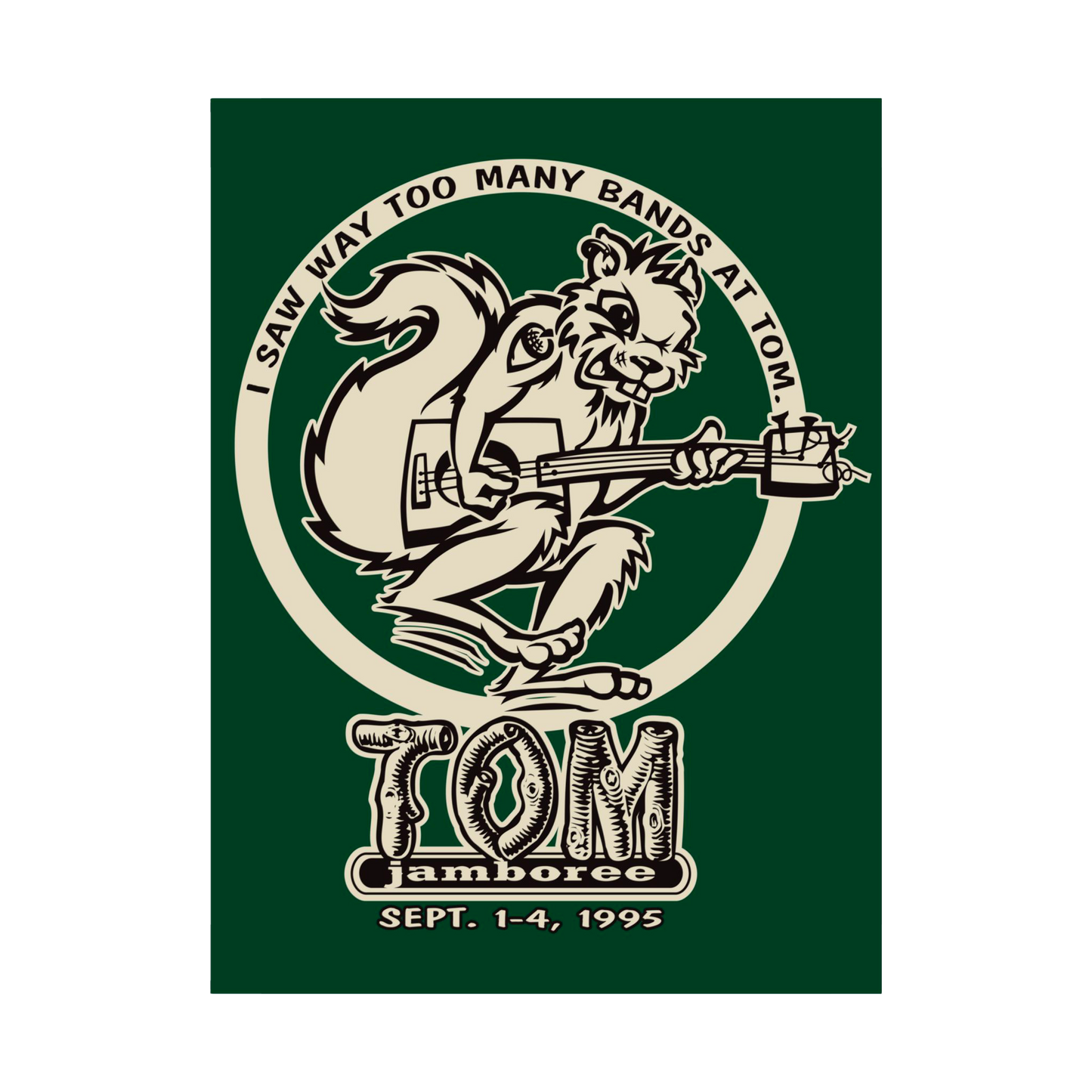 Retro TOMFEST '95 Poster