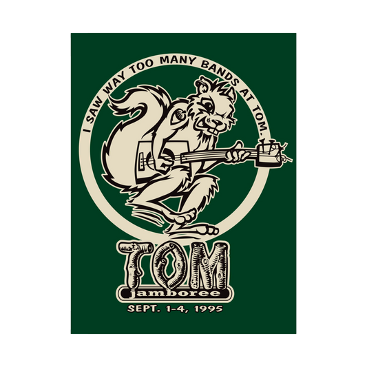 Retro TOMFEST '95 Poster